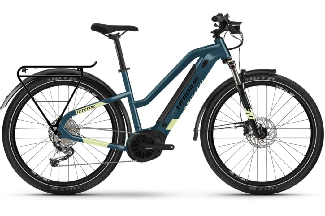 Haibike Trekking 5 Open Frame Hybrid Bike i500 Small (40cm) Blue