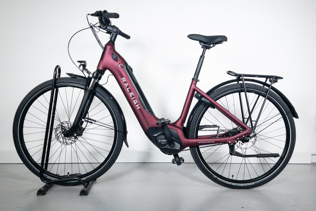 Raleigh Motus Tour Electric Hybrid Bike Small, Red