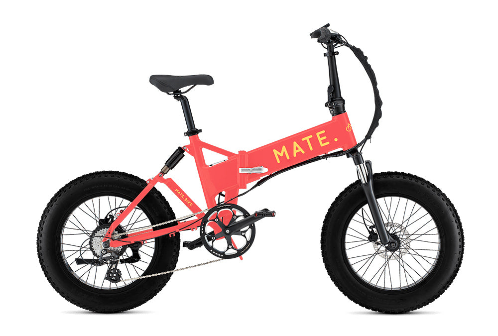 Mate X 750w Electric Hybrid Bike - Caribbean Coral