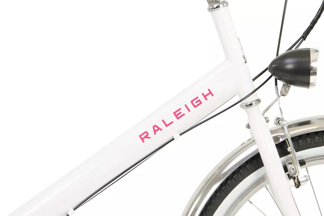 Raleigh Hoppa Hybrid Bike White