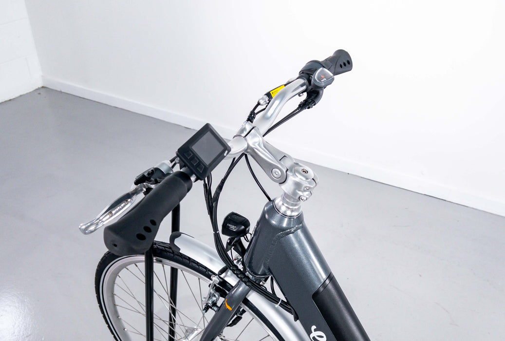 Emu Classic Grey Step Through Electric Hybrid Bike - 10.4Ah