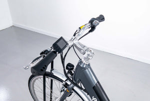 Emu Classic Grey Step Through Electric Hybrid Bike - 10.4AH