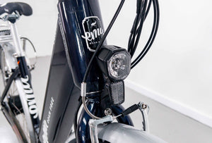 Emu Classic Navy Step Through Electric Hybrid Bike - One Size