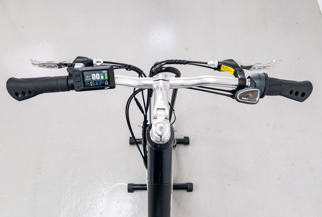 Emu Classic Navy Low Step Electric Hybrid Bike - 10.4Ah