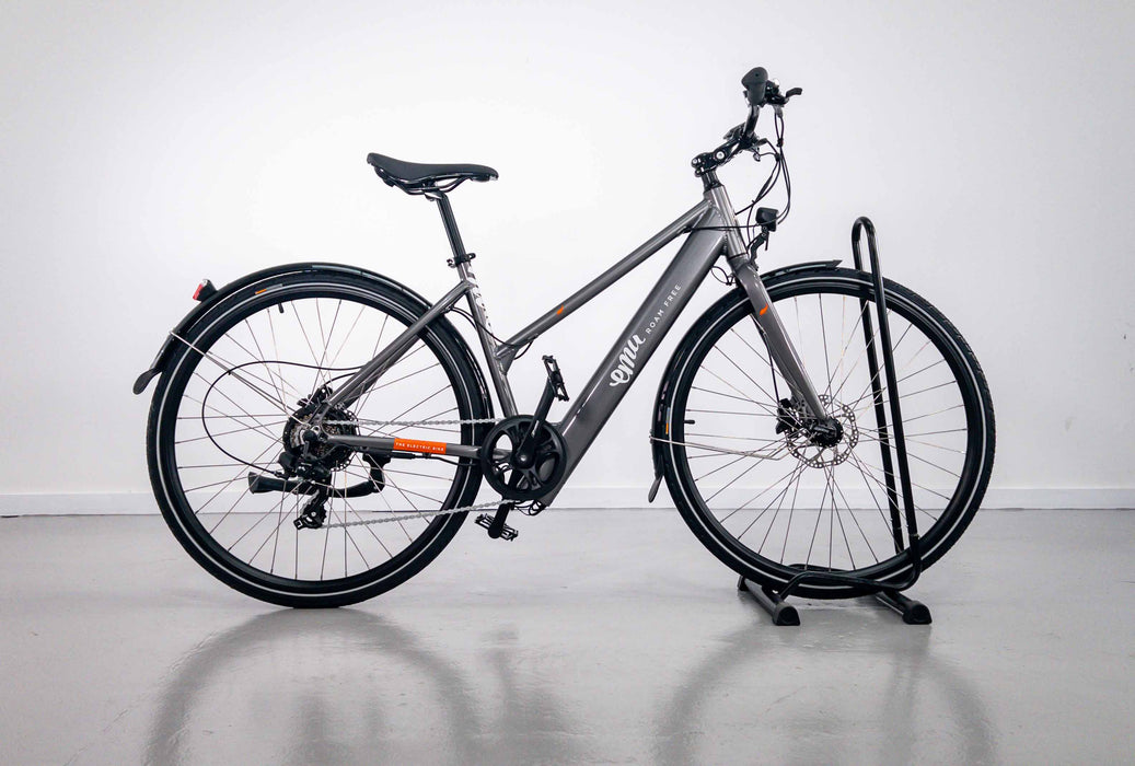 Emu Evo Open Frame Grey Electric Hybrid Bike - 10.4Ah