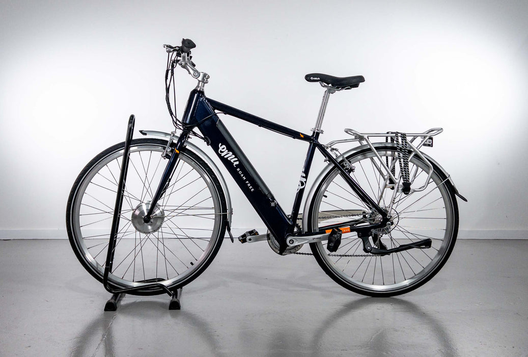 Emu Roam Navy Crossbar Electric Hybrid Bike - 10.4Ah