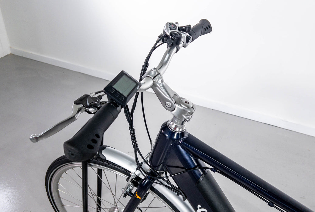 Emu Roam Navy Crossbar Electric Hybrid Bike - 10.4Ah