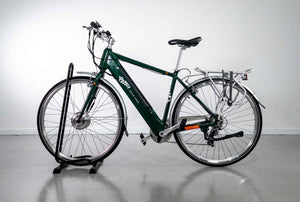 Emu Roam Racing Green Crossbar Electric Hybrid Bike - 10.4Ah