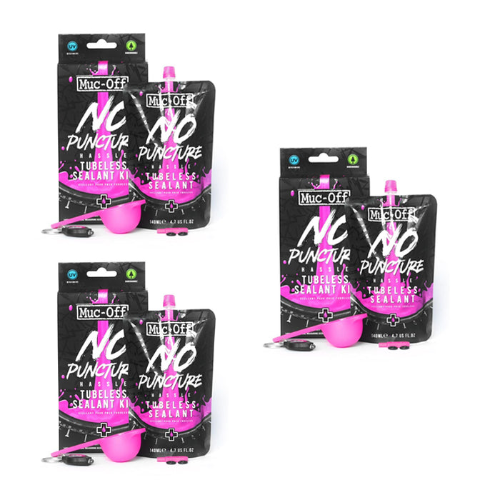 3x Muc-Off No Puncture Hassle Kit