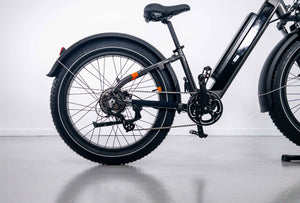 Rad Power RadRhino 6 Plus - Charcoal Step Thru Electric Hybrid Bike - New