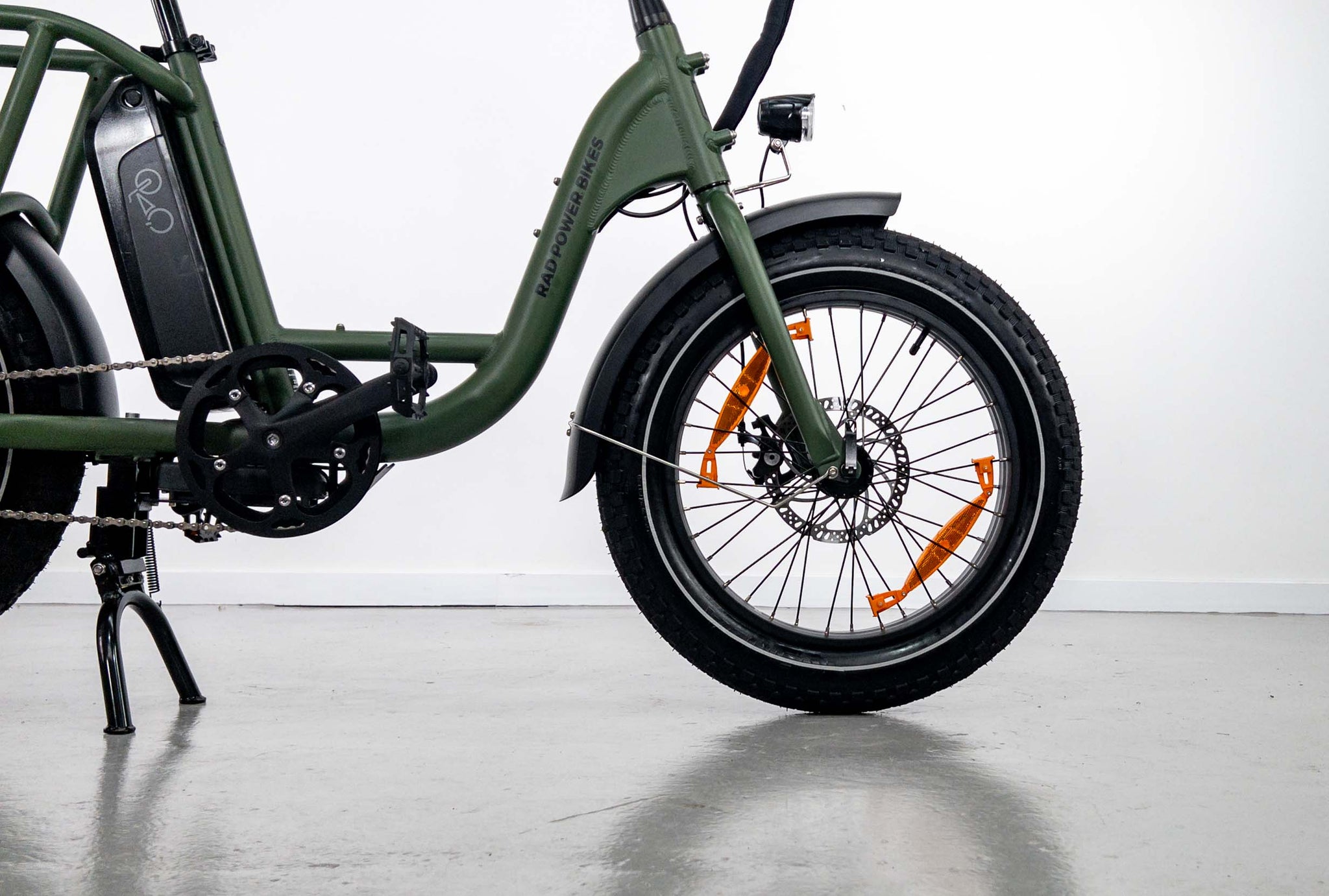 Rad Power RadRunner 2 Green Compact Electric Hybrid Bike - Refurb
