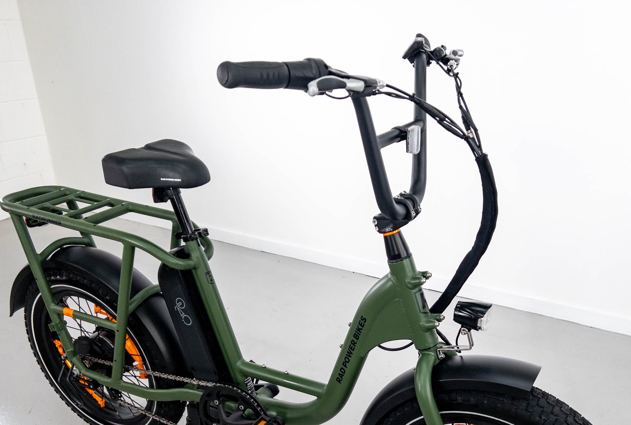 Rad Power RadRunner 2 Green Compact Electric Hybrid Bike - Refurb