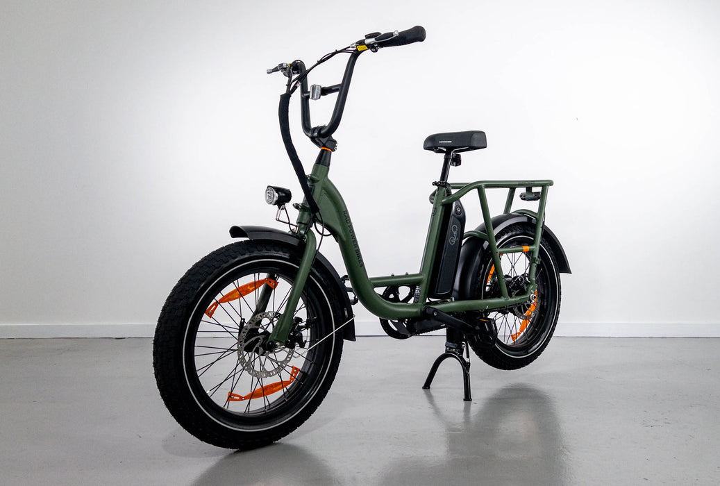 Rad Power RadRunner 2 Green Compact Electric Hybrid Bike