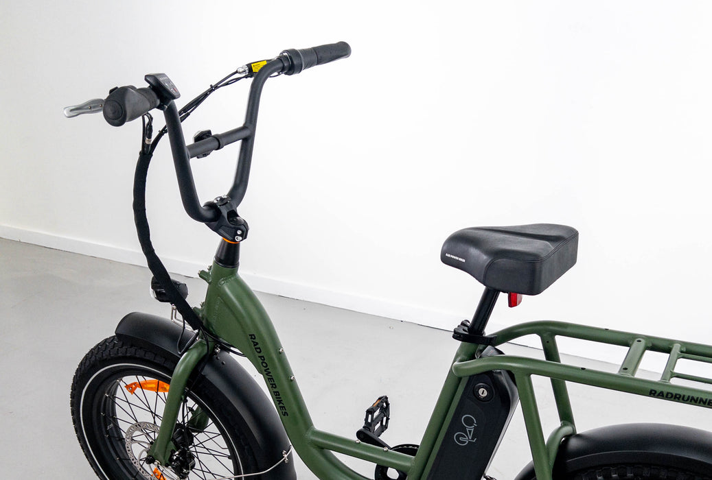Rad Power RadRunner 2 Green Compact Electric Hybrid Bike