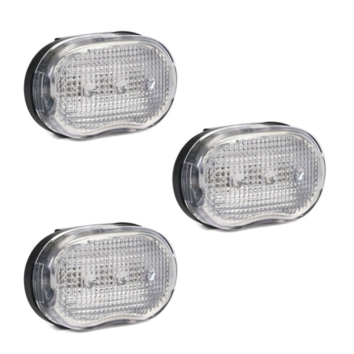 3x Raleigh RX3 Front LED Lights
