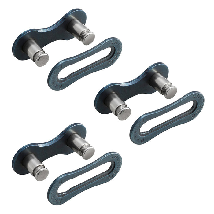 3x Shimano SM-UG51 Quick Links for 6/7/8-Spd Chains