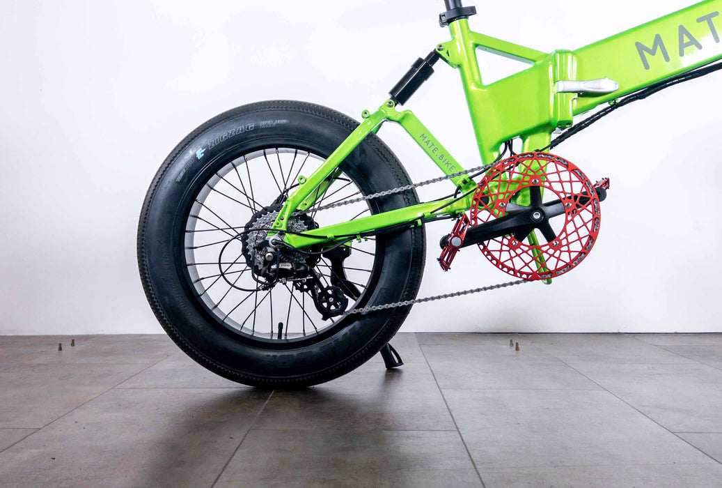 Mate X 250w Electric Hybrid Bike - Limited Edition Lime Green