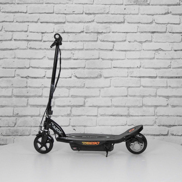 razor power core e90 - black electric scooter
