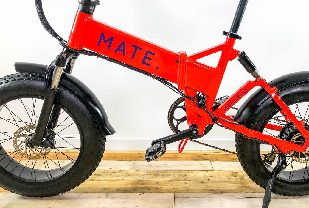 Mate X 750w Electric Hybrid Bike 2019 - Burnt Orange