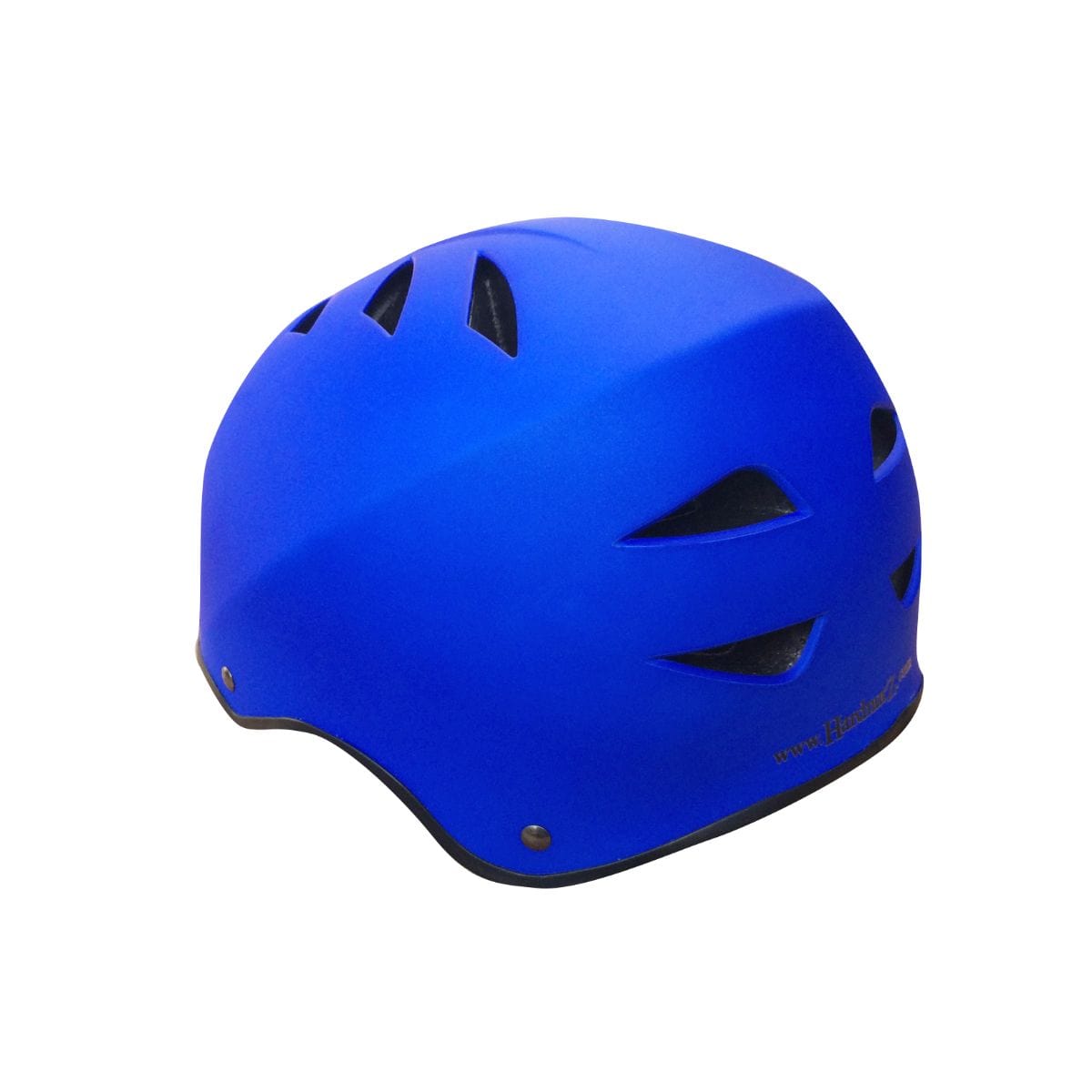 HardnutZ Rubber Street Helmet Blue / Mauve image #4